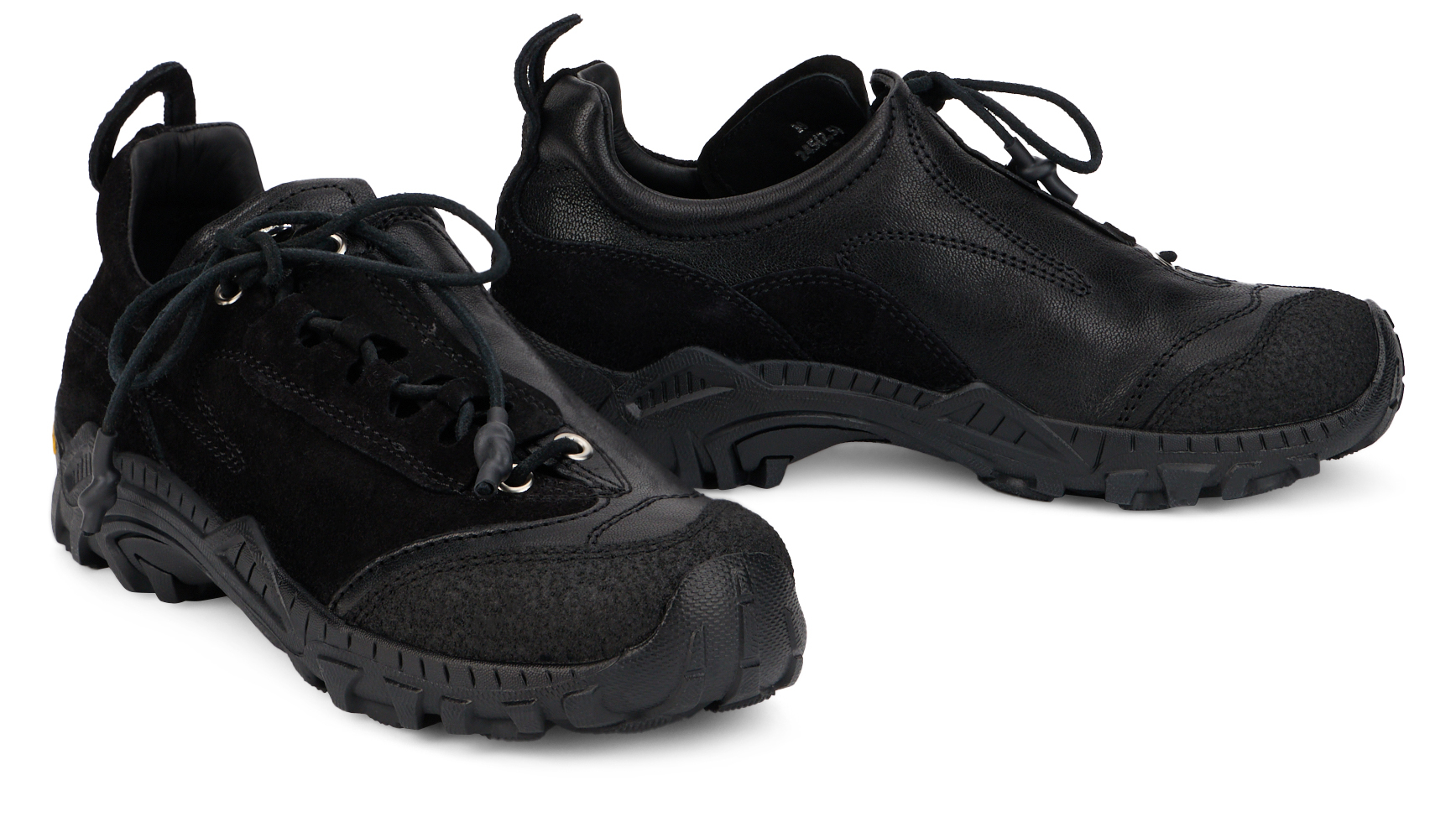 [Our Legacy] Sneakers FW26 A4237GSB_STEALTHBLACKLEATHER