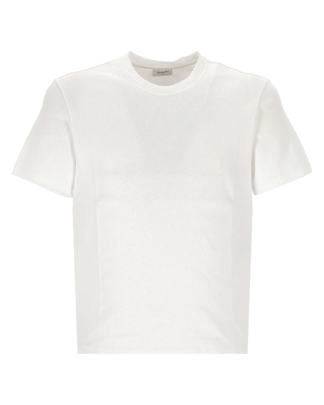 [Saint Laurent] T-shirts Short Sleeve FW26 A001BEY38BD9000