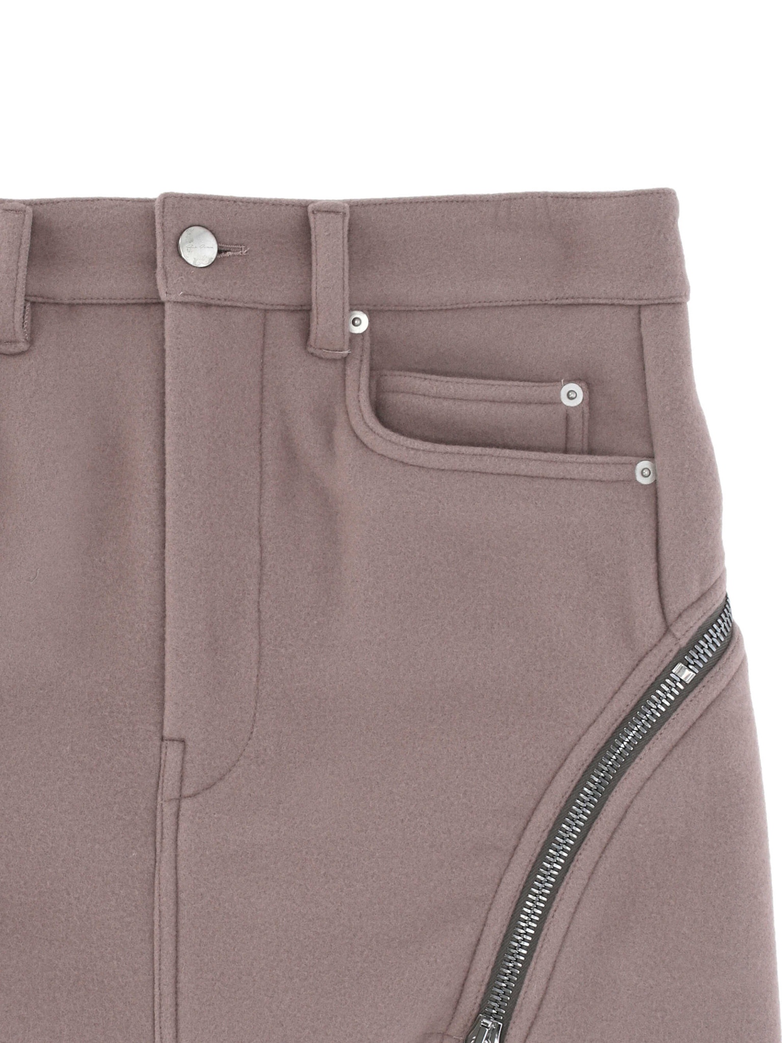 [Rick Owens] Mini skirt FW26 RP02F5362WMT23