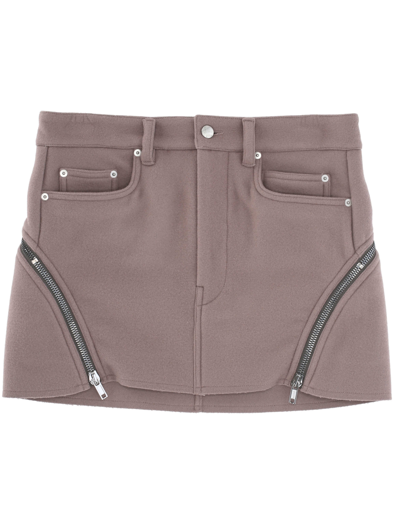 [Rick Owens] Mini skirt FW26 RP02F5362WMT23