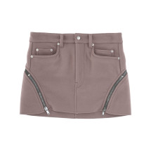 [Rick Owens] Mini skirt FW26 RP02F5362WMT23