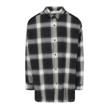 [Fear of God] Shirts Long Sleeve SS26 RW00308IRON GREY PLAID