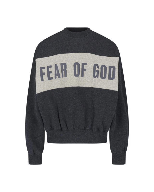 [Fear of God] Sweatshirt SS26 RW00282IRON GREY HEATHER SEAL HEAT