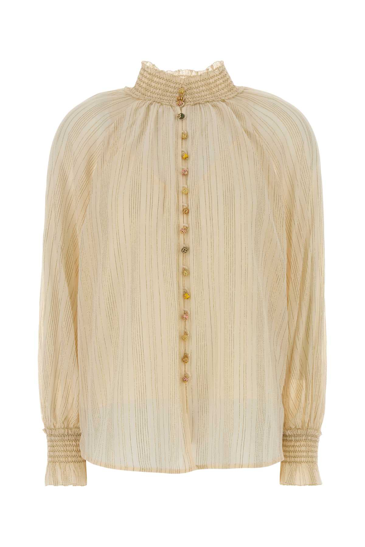 [Zimmermann] Blouse FW26 9074TSS261 CRM