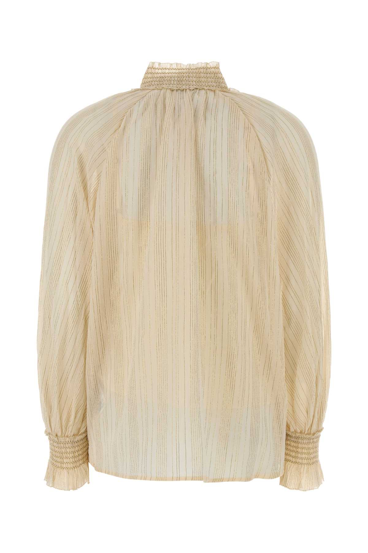 [Zimmermann] Blouse FW26 9074TSS261 CRM