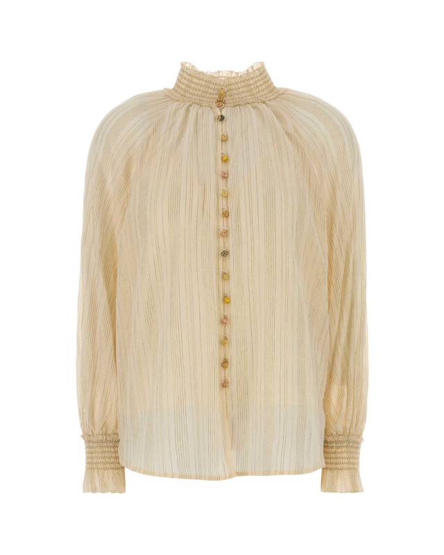[Zimmermann] Blouse FW26 9074TSS261 CRM