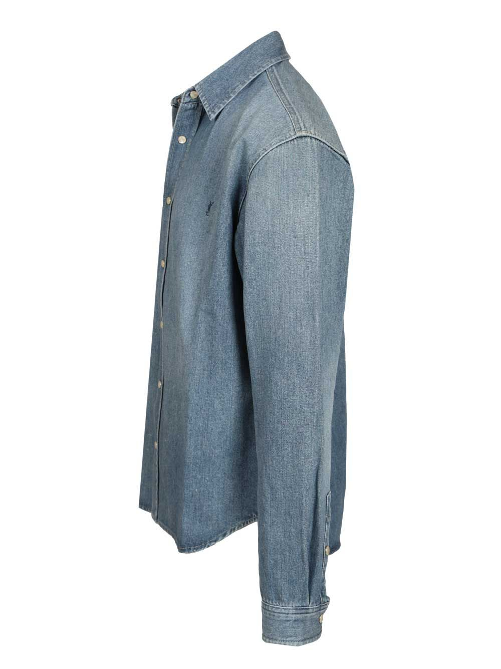 [Saint Laurent] Shirts Long Sleeve SS26 862246Y29YA4428
