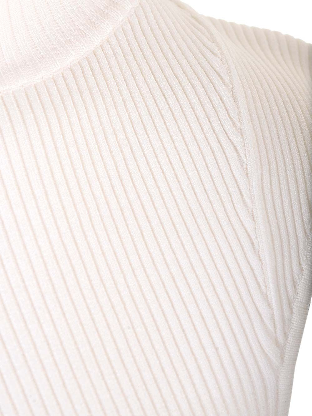 [TOTEME] Tank top FW24 243-WRT0336-YA0089MERINGUE 188