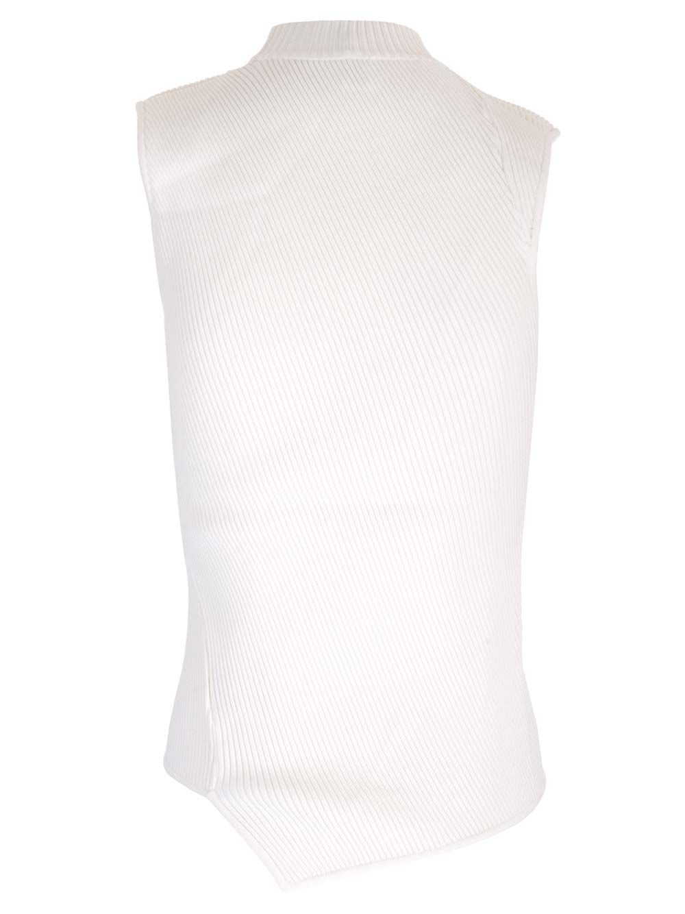 [TOTEME] Tank top FW24 243-WRT0336-YA0089MERINGUE 188