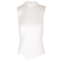 [TOTEME] Tank top FW24 243-WRT0336-YA0089MERINGUE 188