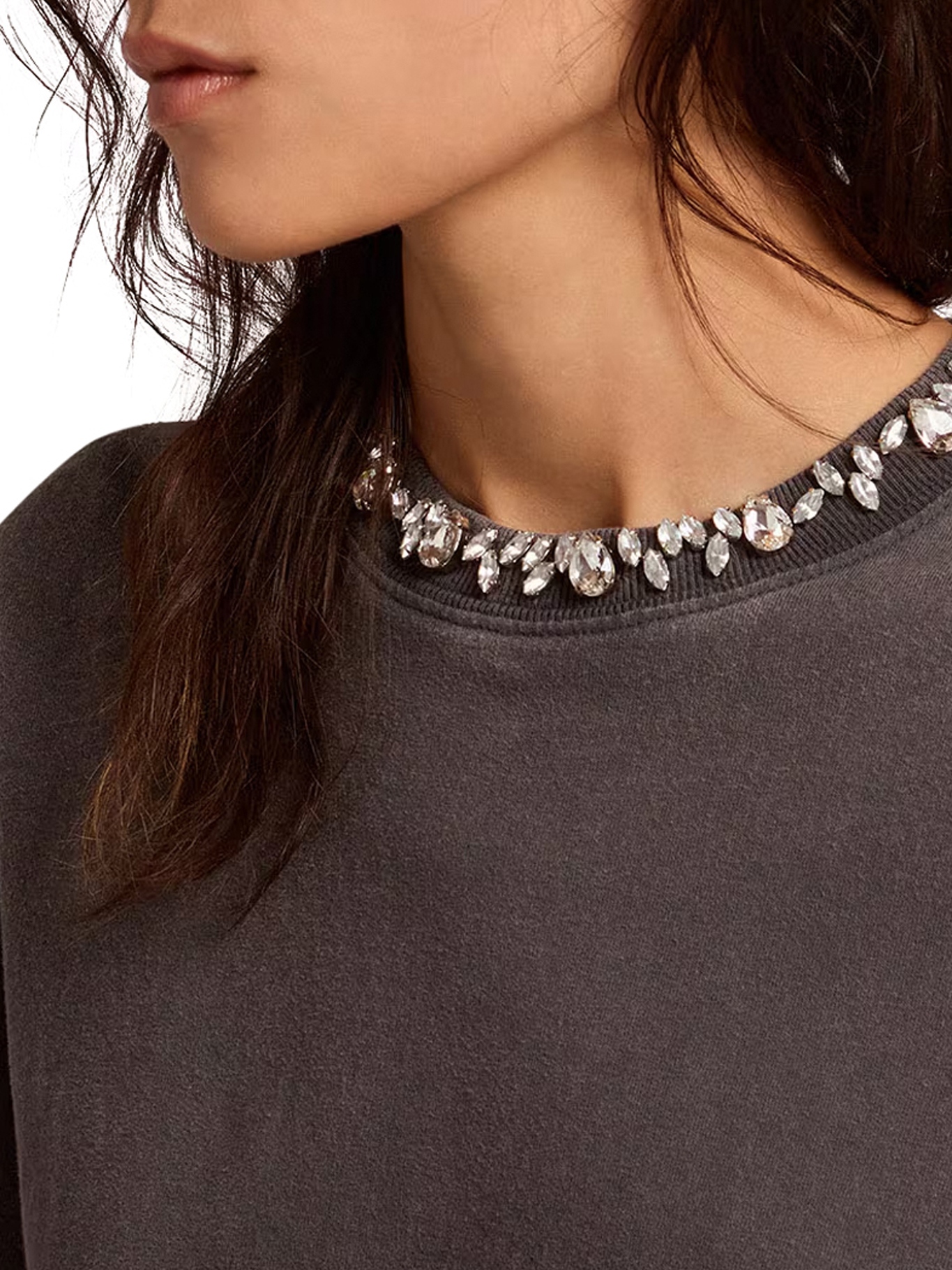 [GOLDEN GOOSE DELUXE BRAND] T-shirts Short Sleeve FW26 GWP01220P00067060318 ANTHRACITE