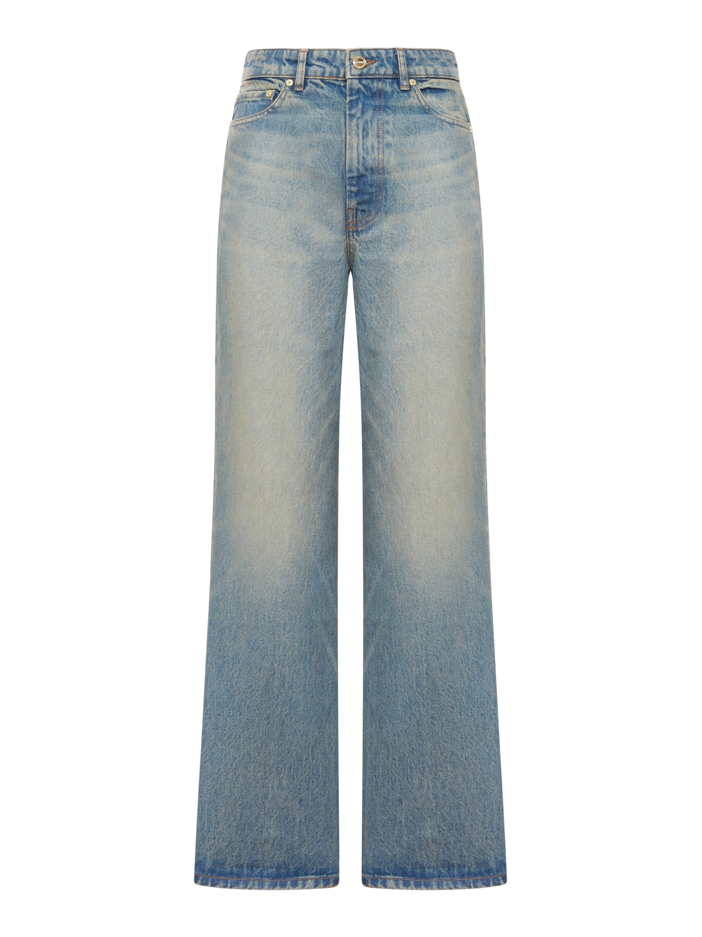 [GANNI] Jeans FW26 A1100095567 MID BLUE VINTAGE