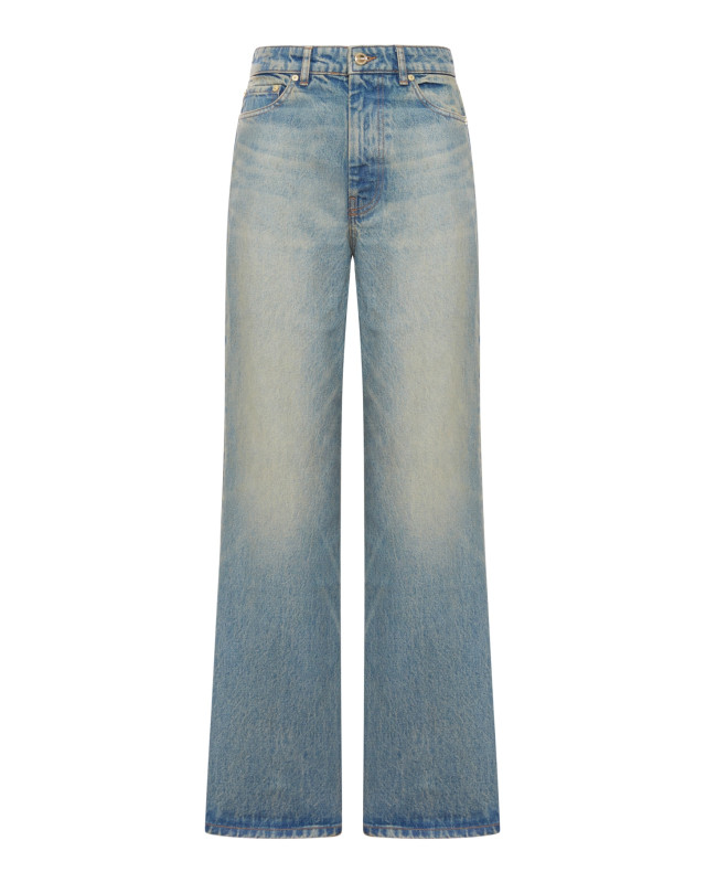 [GANNI] Jeans FW26 A1100095567 MID BLUE VINTAGE