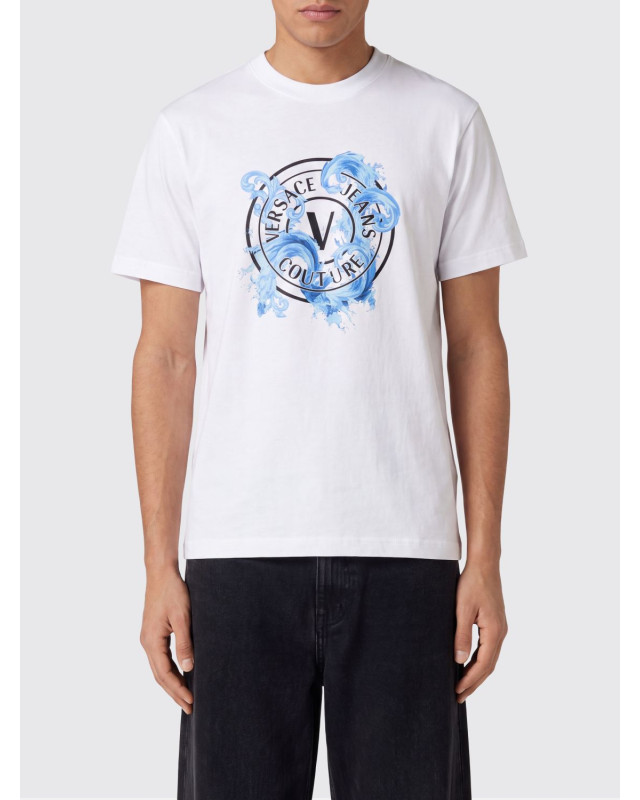 [VERSACE JEANS COUTURE] T-shirts Short Sleeve SS26 80GAHE01CJ00E 003