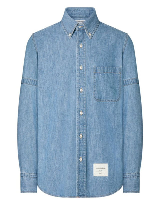 [Thom Browne] Shirts Long Sleeve FW26 MWL412OF1210480