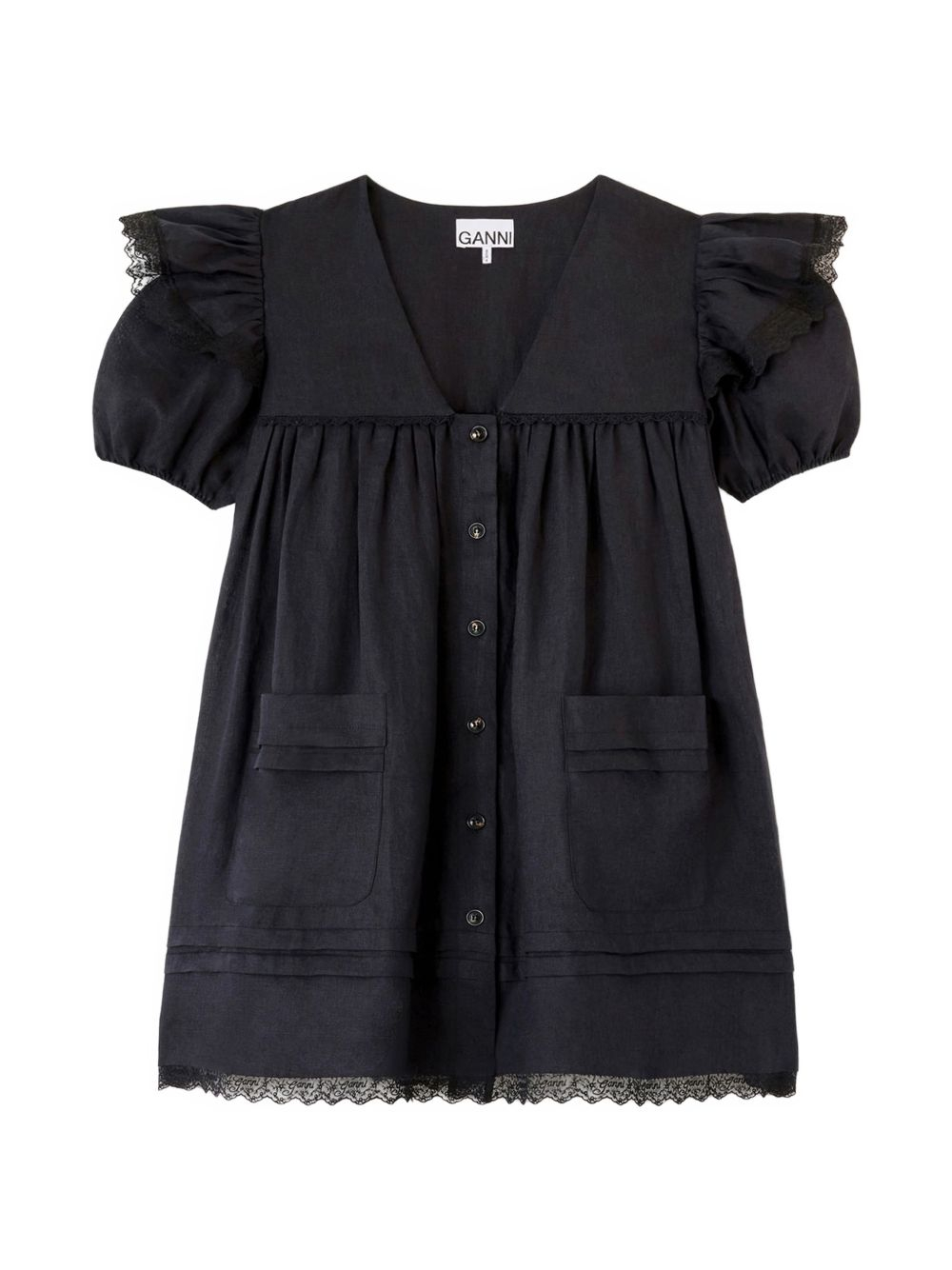 [GANNI] Short sleeve dress FW26 A1030577099