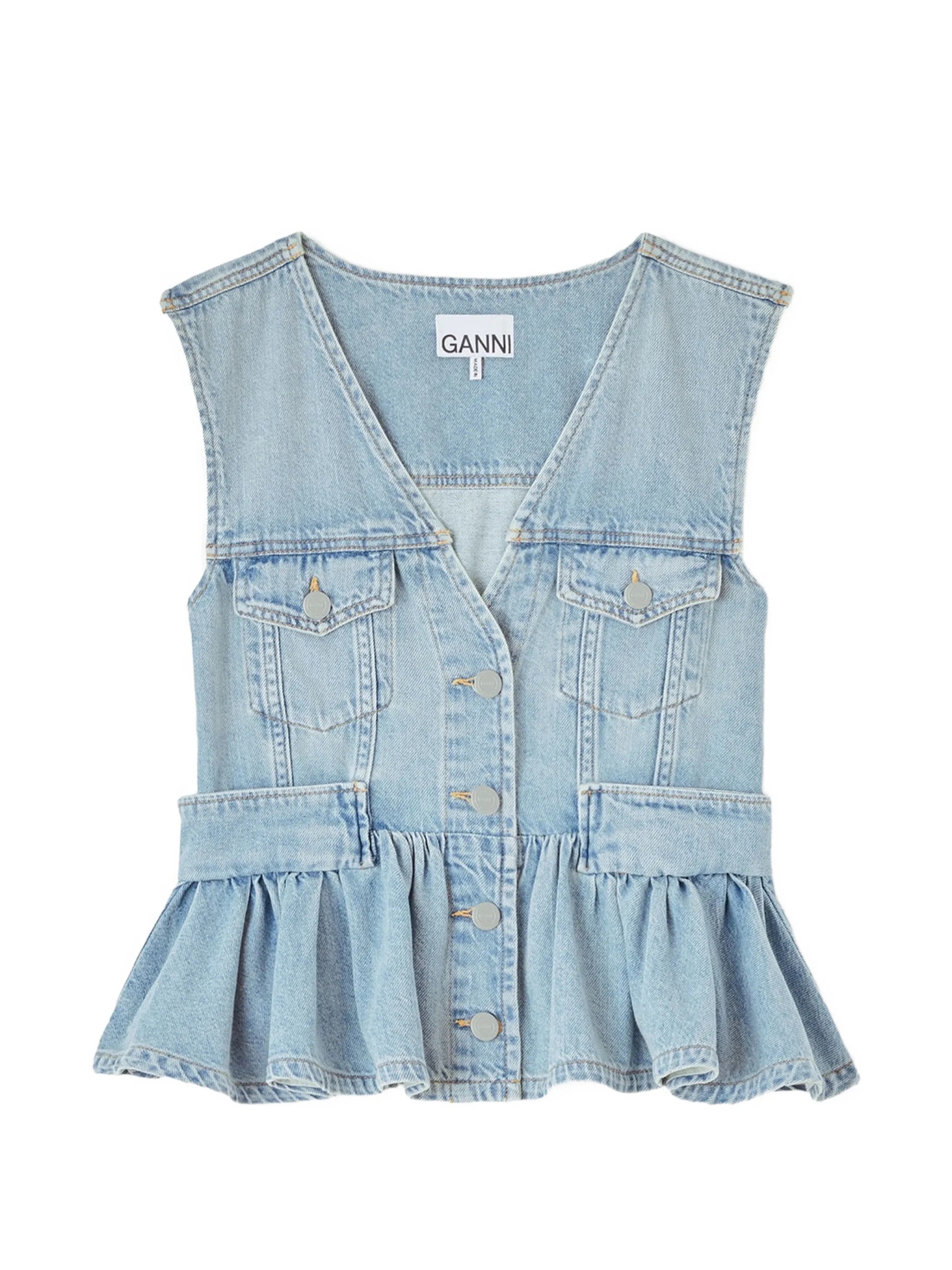 [GANNI] Vest FW26 A1040321565