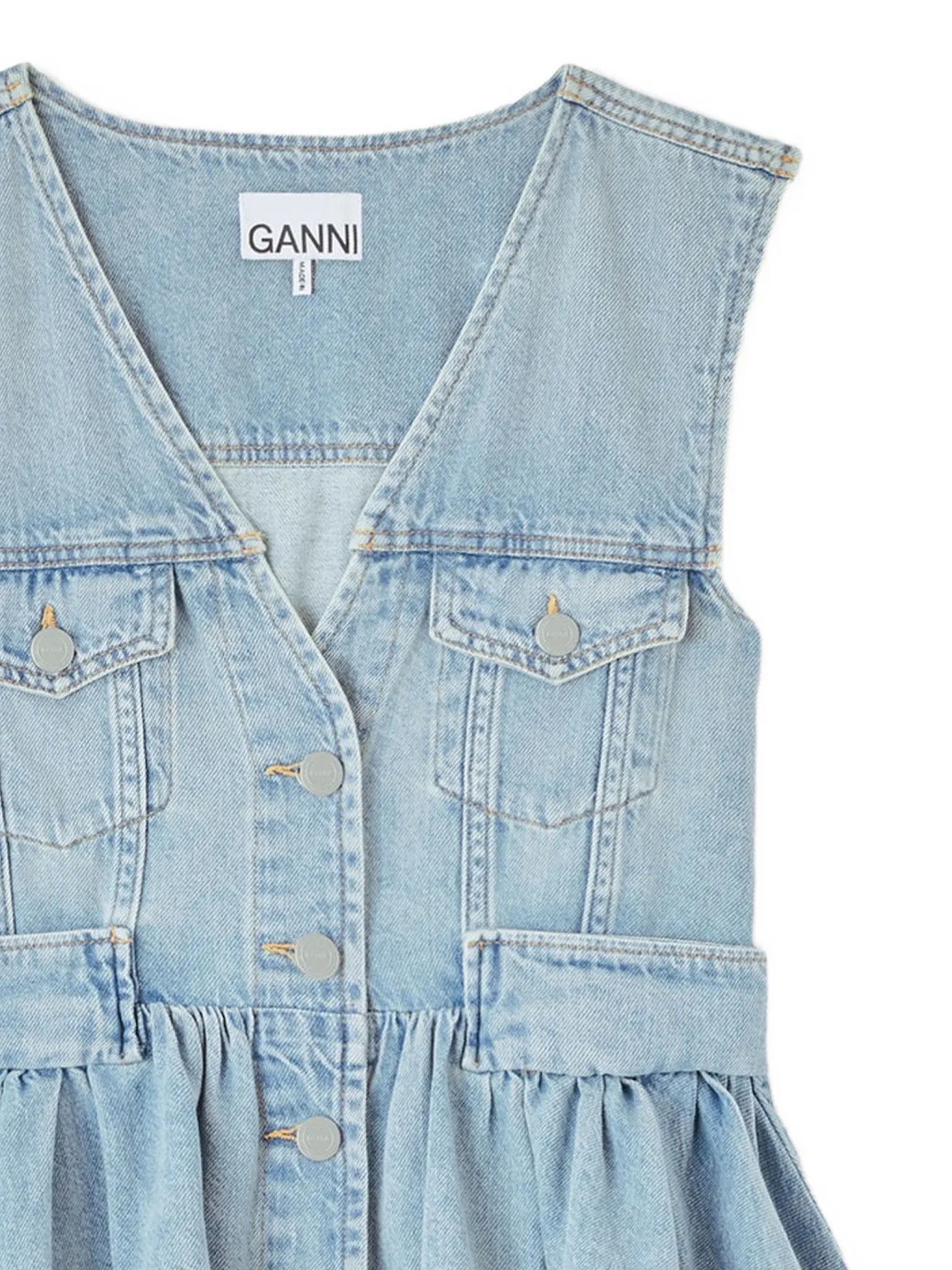 [GANNI] Vest FW26 A1040321565