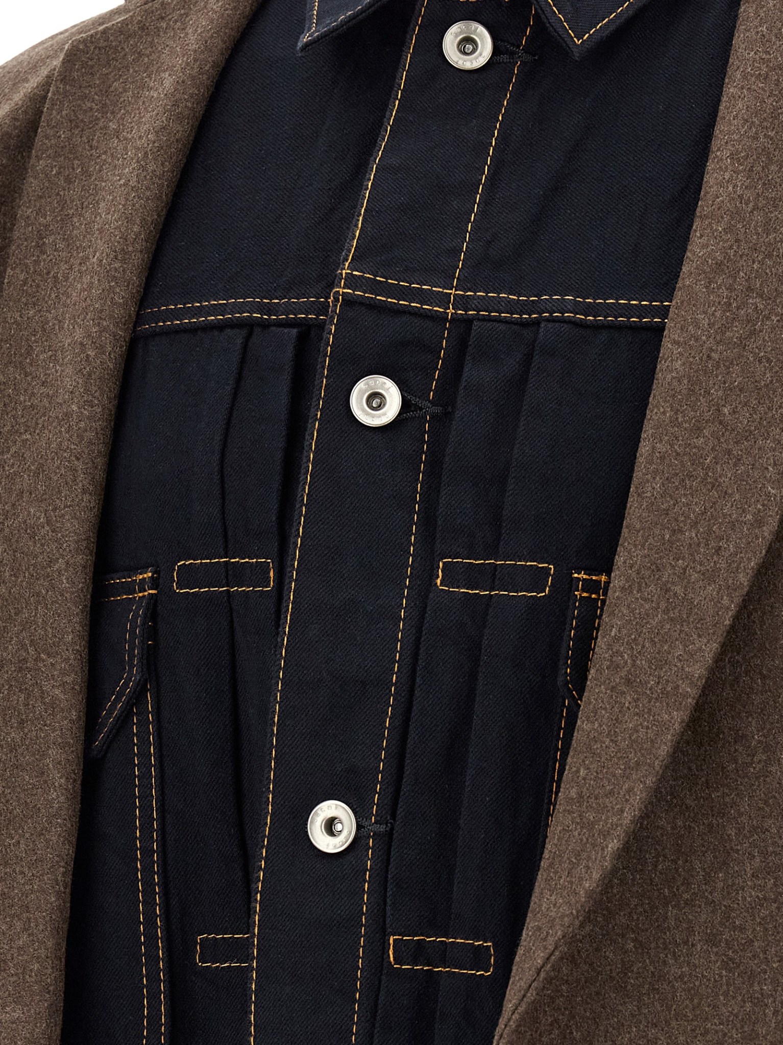 [Sacai] Coat FW26 2604082M605