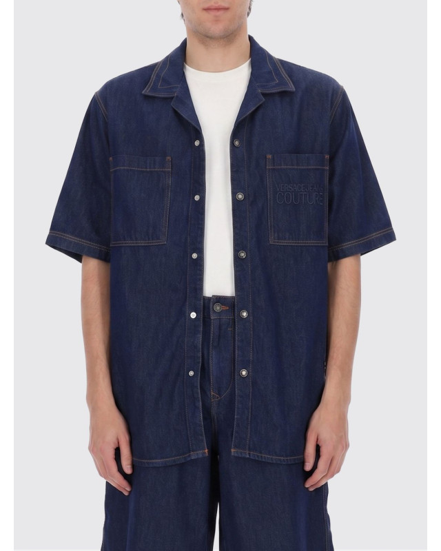 [VERSACE JEANS COUTURE] Shirts Short Sleeve SS26 80GAL21ADW127L54 914