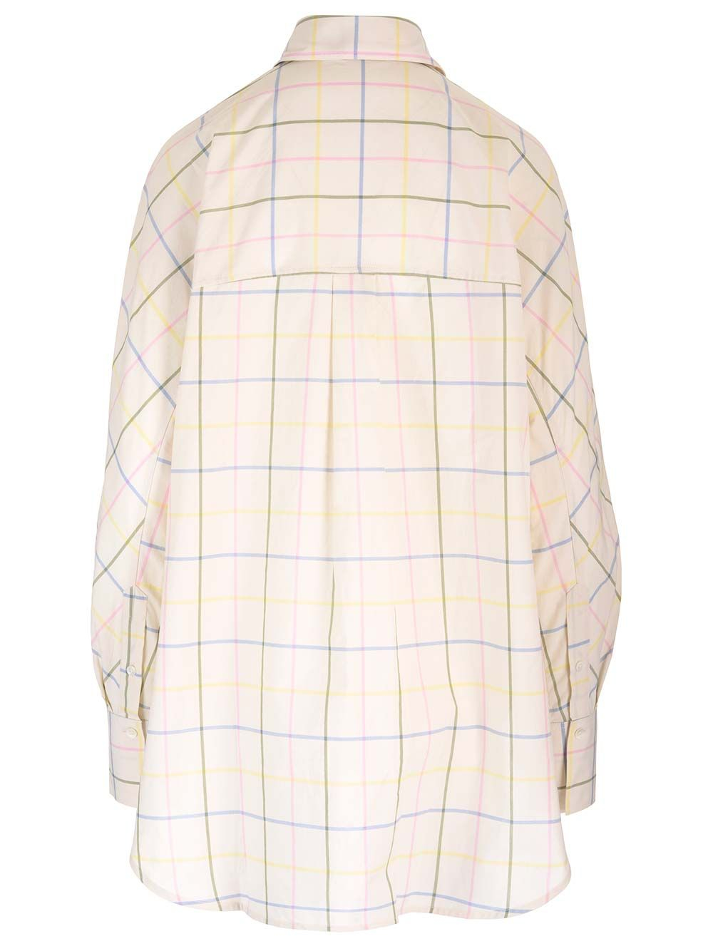 [TOTEME] Shirts Long Sleeve FW24 243-WRT2522-FB0203SUMMER WINDOWPANE P192
