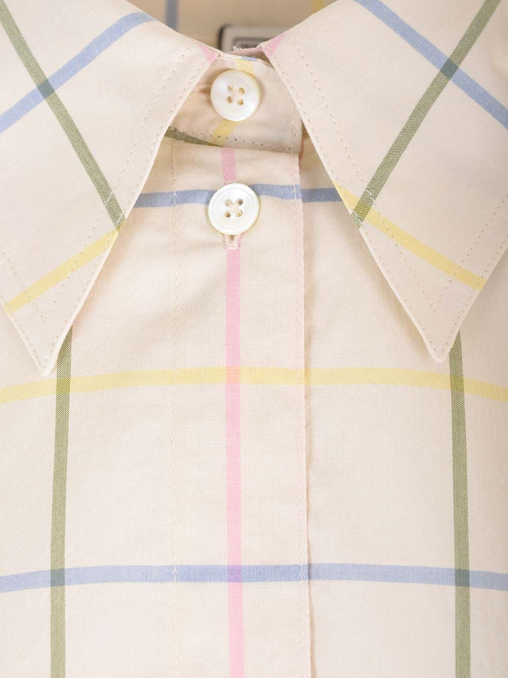[TOTEME] Shirts Long Sleeve FW24 243-WRT2522-FB0203SUMMER WINDOWPANE P192