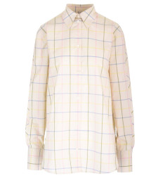 [TOTEME] Shirts Long Sleeve FW24 243-WRT2522-FB0203SUMMER WINDOWPANE P192