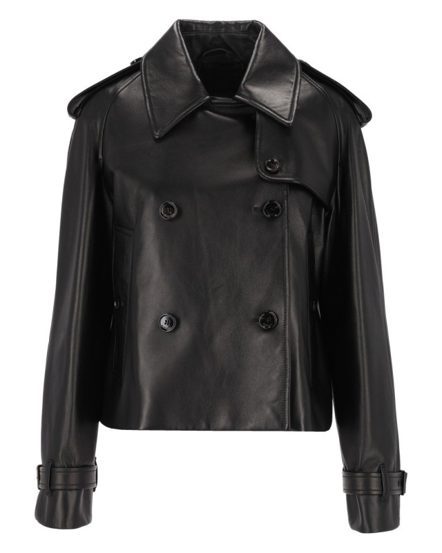 [Burberry] Leather Jacket CO 8127296A1189
