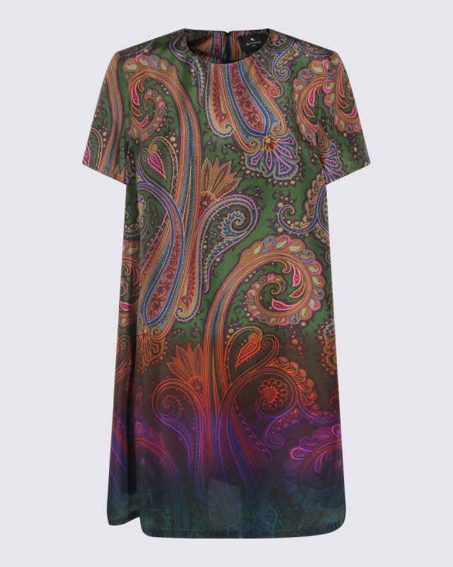 [Etro] Short sleeve dress FW26 WRHA0562AK15LX0885