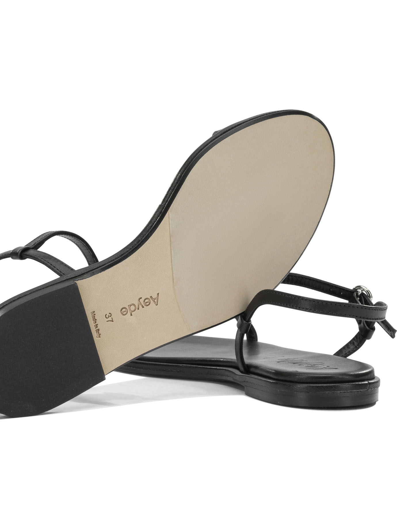 [Aeyde] Sandals FW26 NETTIENAPPA LEATHERBLACK