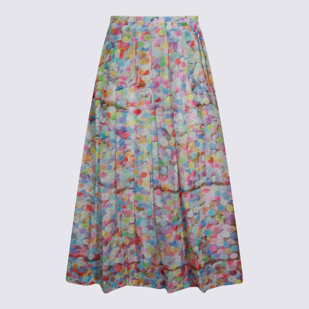 [TALKING WALLS] Long skirt SS26 TW2255KWS6MATCONFETTI