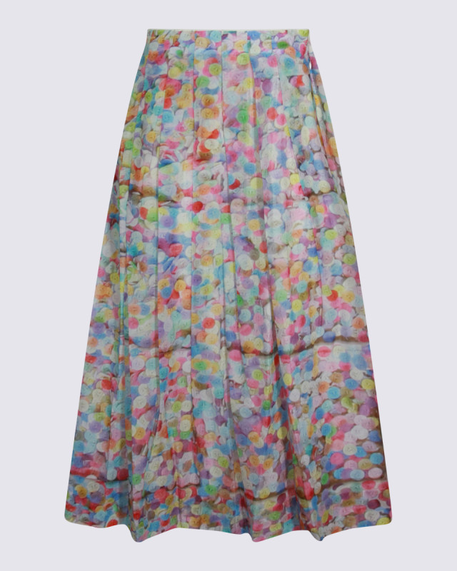 [TALKING WALLS] Long skirt SS26 TW2255KWS6MATCONFETTI