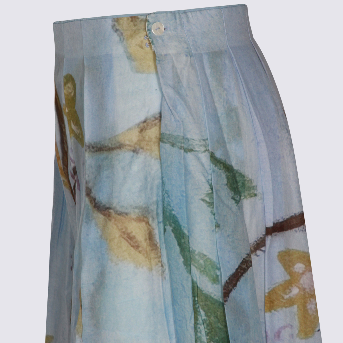 [TALKING WALLS] Long skirt SS26 TW2253KWS6MATISOLA BLU