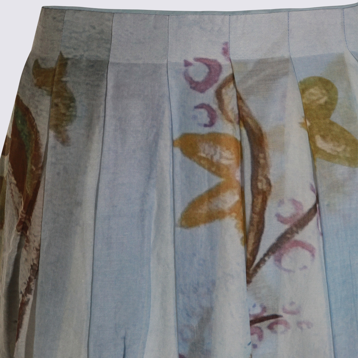 [TALKING WALLS] Long skirt SS26 TW2253KWS6MATISOLA BLU