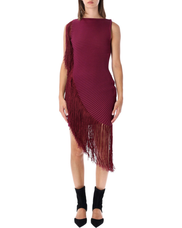 [Alaia] Sleeveless dress FW26 AA9R3097K217D342