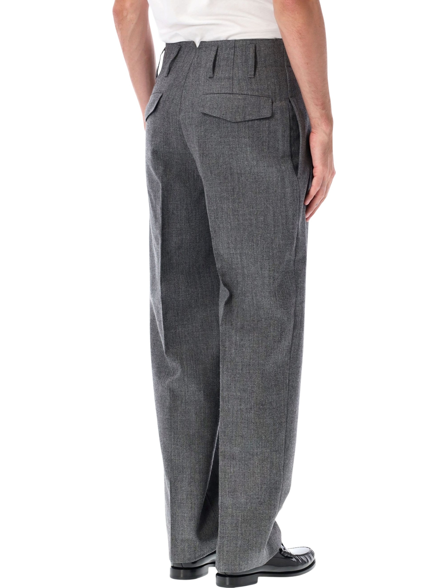 [Ami Paris] Trousers FW26 HTR909WV0216A189