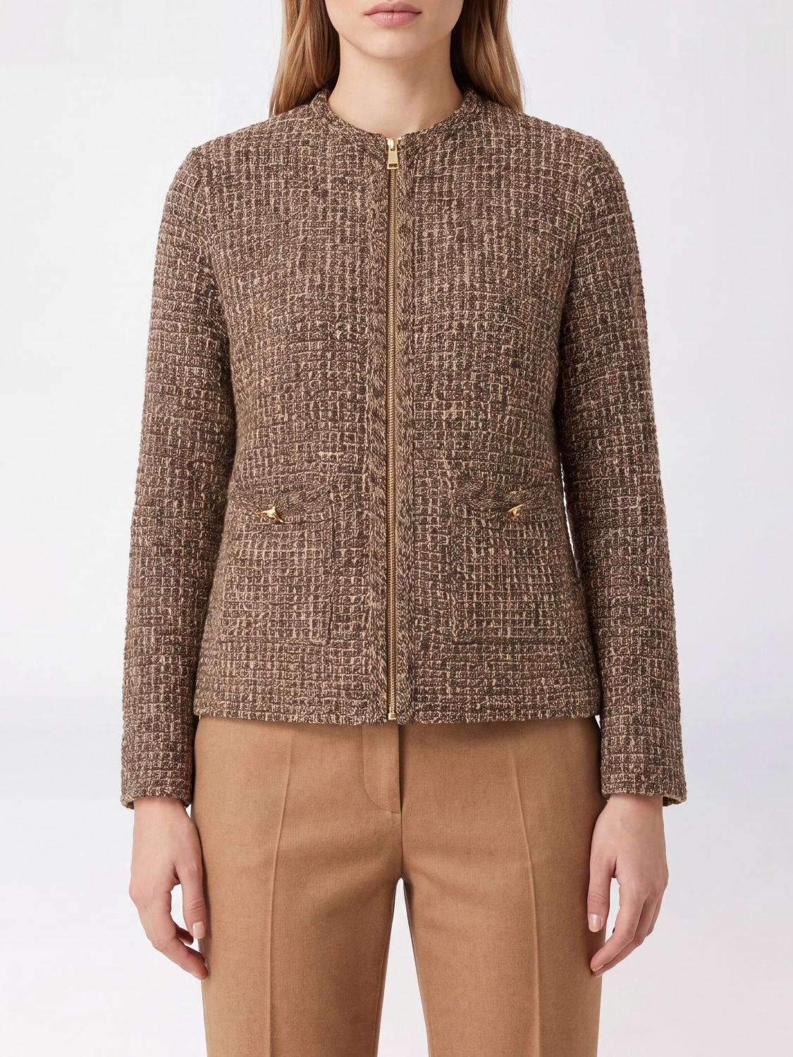 [Fabiana Filippi] Tweed jacket FW26 GCD216F165M257 VR2
