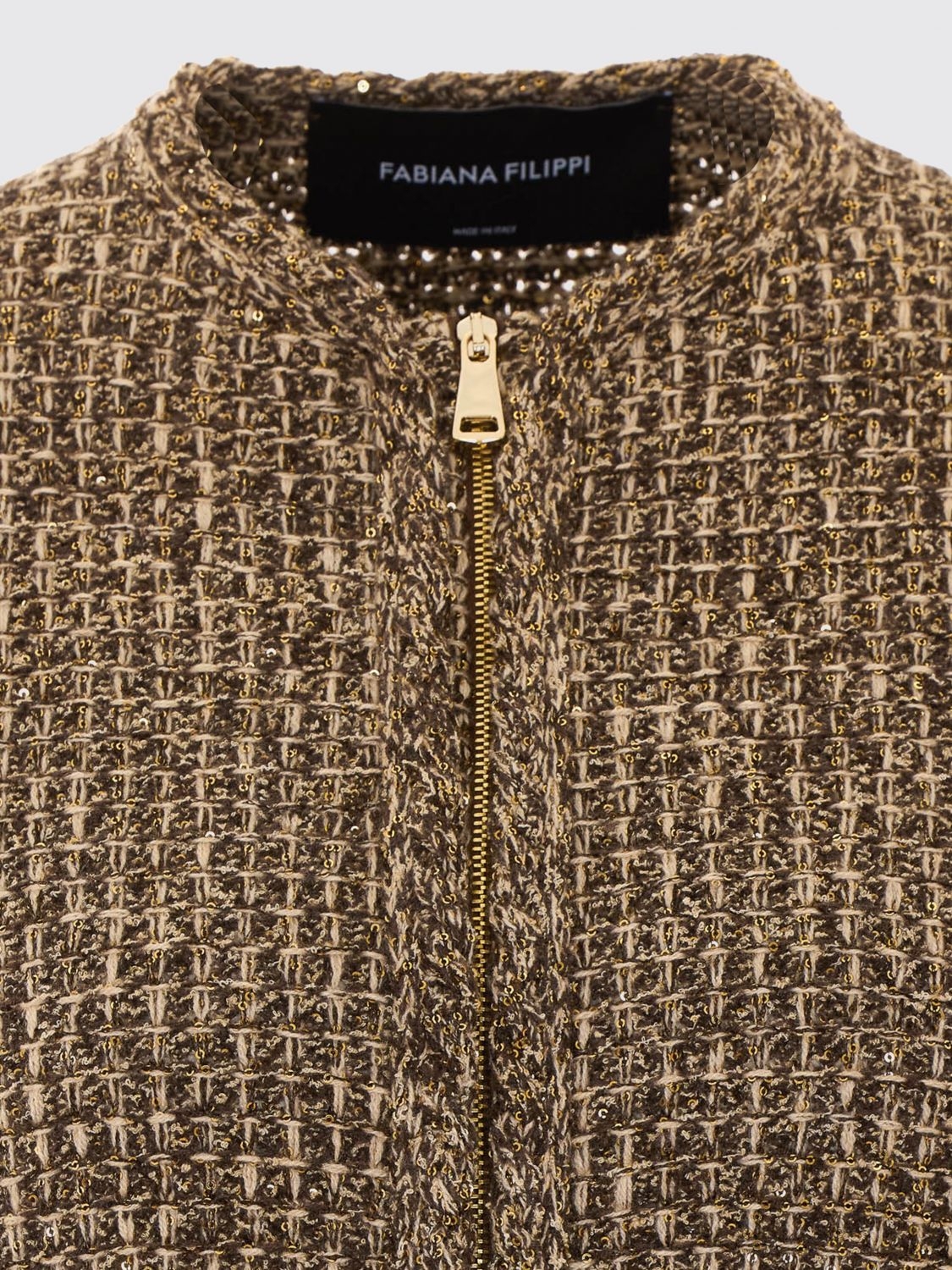 [Fabiana Filippi] Tweed jacket FW26 GCD216F165M257 VR2