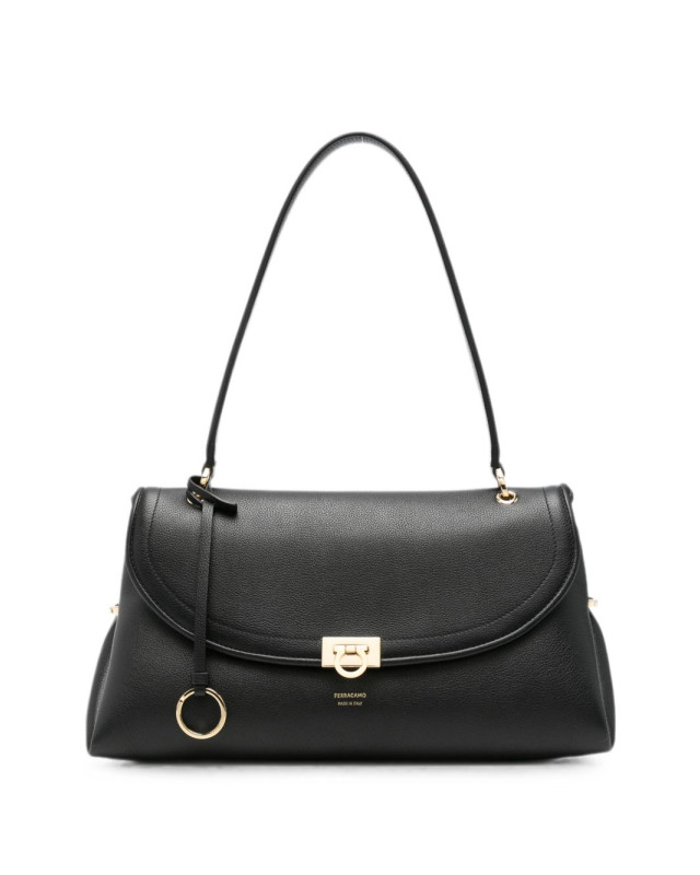 [Salvatore Ferragamo] Shoulder bag FW26 0796247NERO