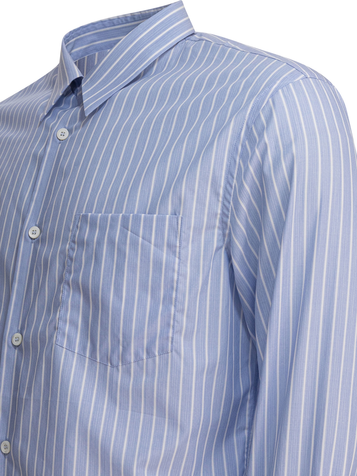 [Prada] Shirts Long Sleeve FW25 UCN62717LQF0D9K S OOO