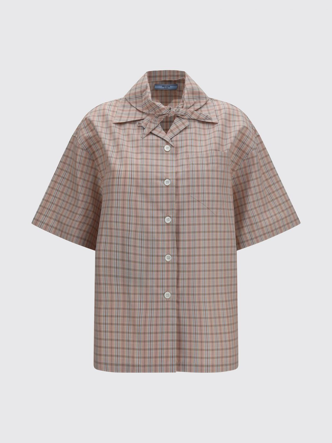 [Prada] Shirts Short Sleeve FW26 P447JXSOOO6134 F0V6A
