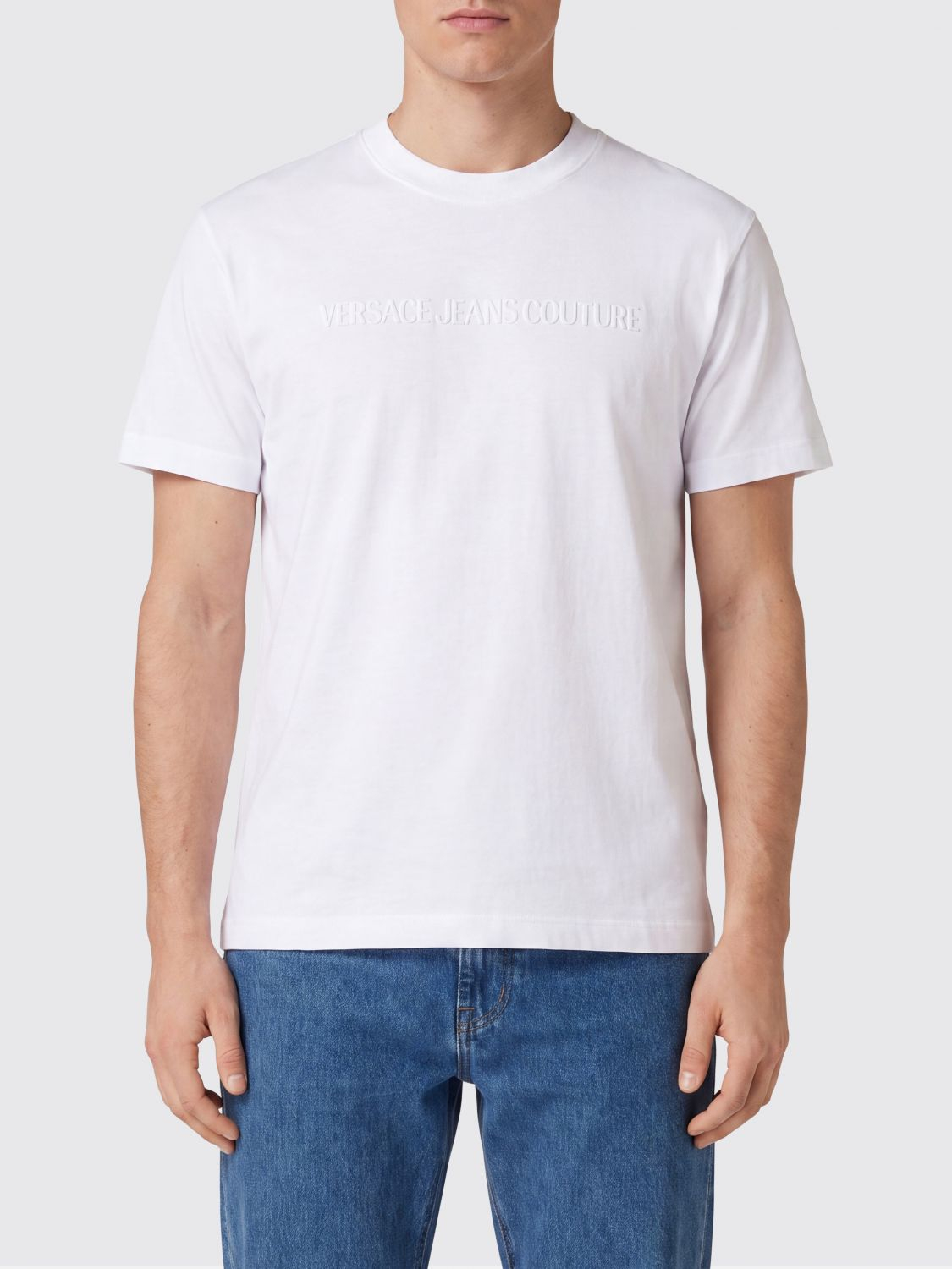 [VERSACE JEANS COUTURE] T-shirts Short Sleeve SS26 80GAHE09CJ00E 003