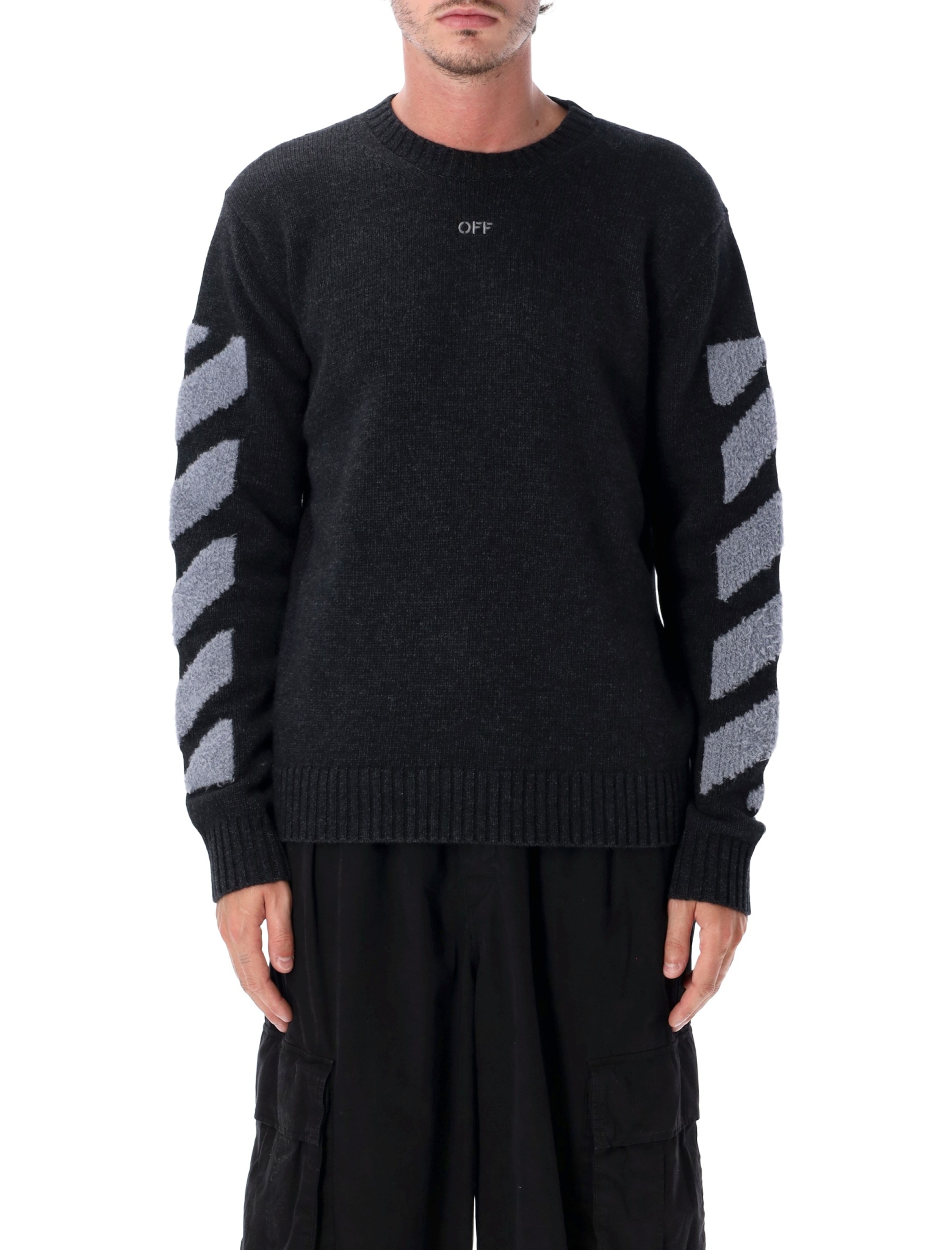 [Off-White] Knitwear FW26 OMHE087F26KNI002010