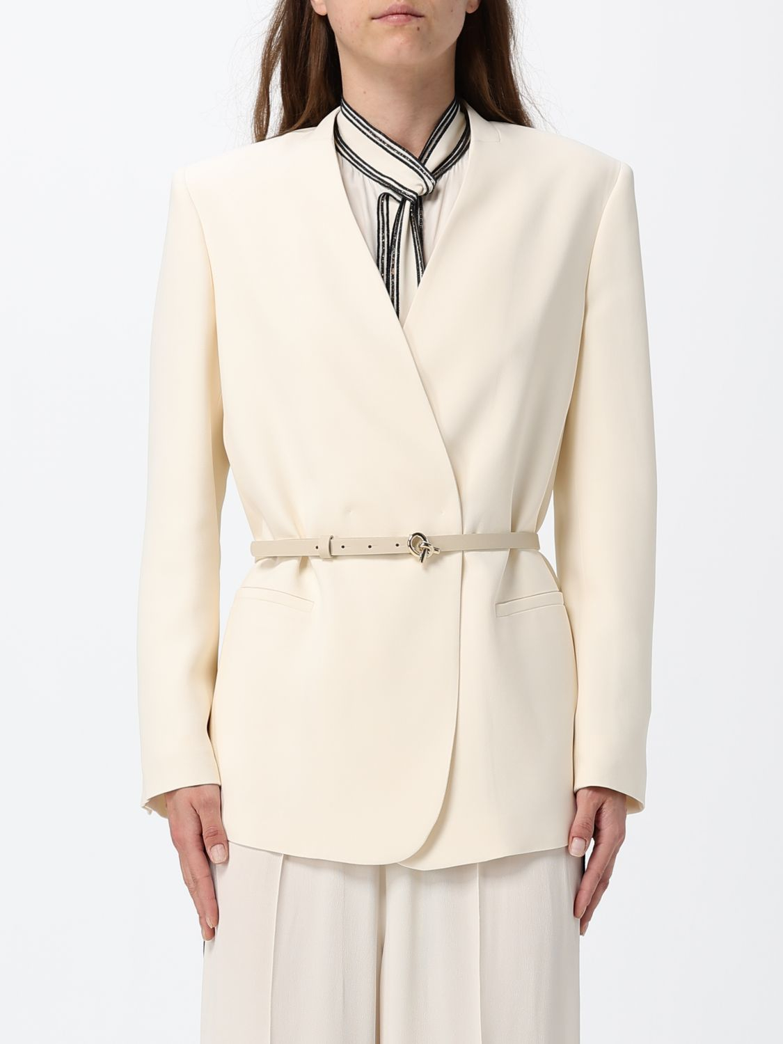 [Fabiana Filippi] Blazer FW26 GCD216F175M289 BURRO