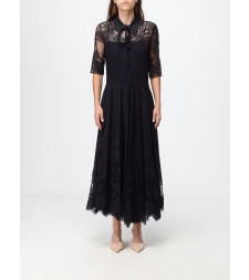 [Fabiana Filippi] Short sleeve dress FW26 ABD216F141M343 BLU NOTTE