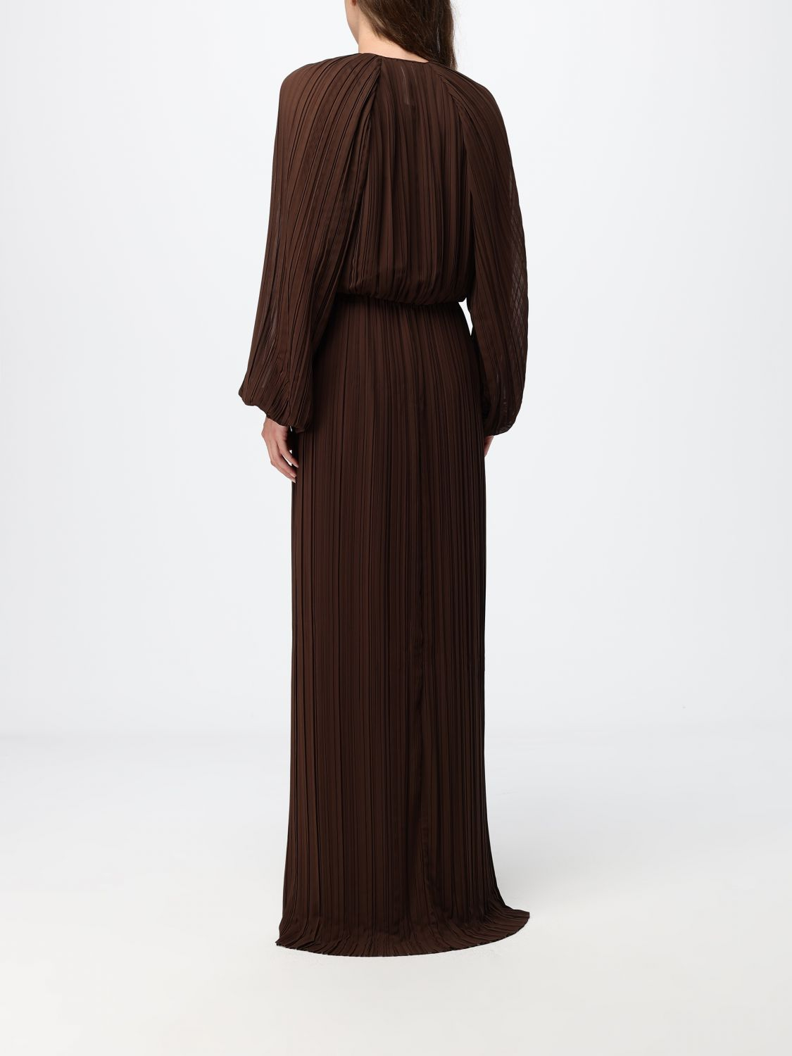 [Fabiana Filippi] Long sleeve dress FW26 ABD216F158M302 EBANO