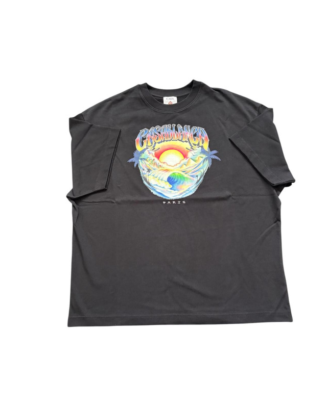 [Casablanca] T-shirts Short Sleeve FW26 MPF26JTS078-02