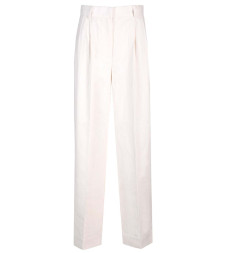 [TOTEME] Trousers FW24 243-WRB0202-FB0191MERINGUE 188