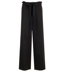 [TOTEME] Trousers FW24 243-WRB0201-FB0193BLACK 001