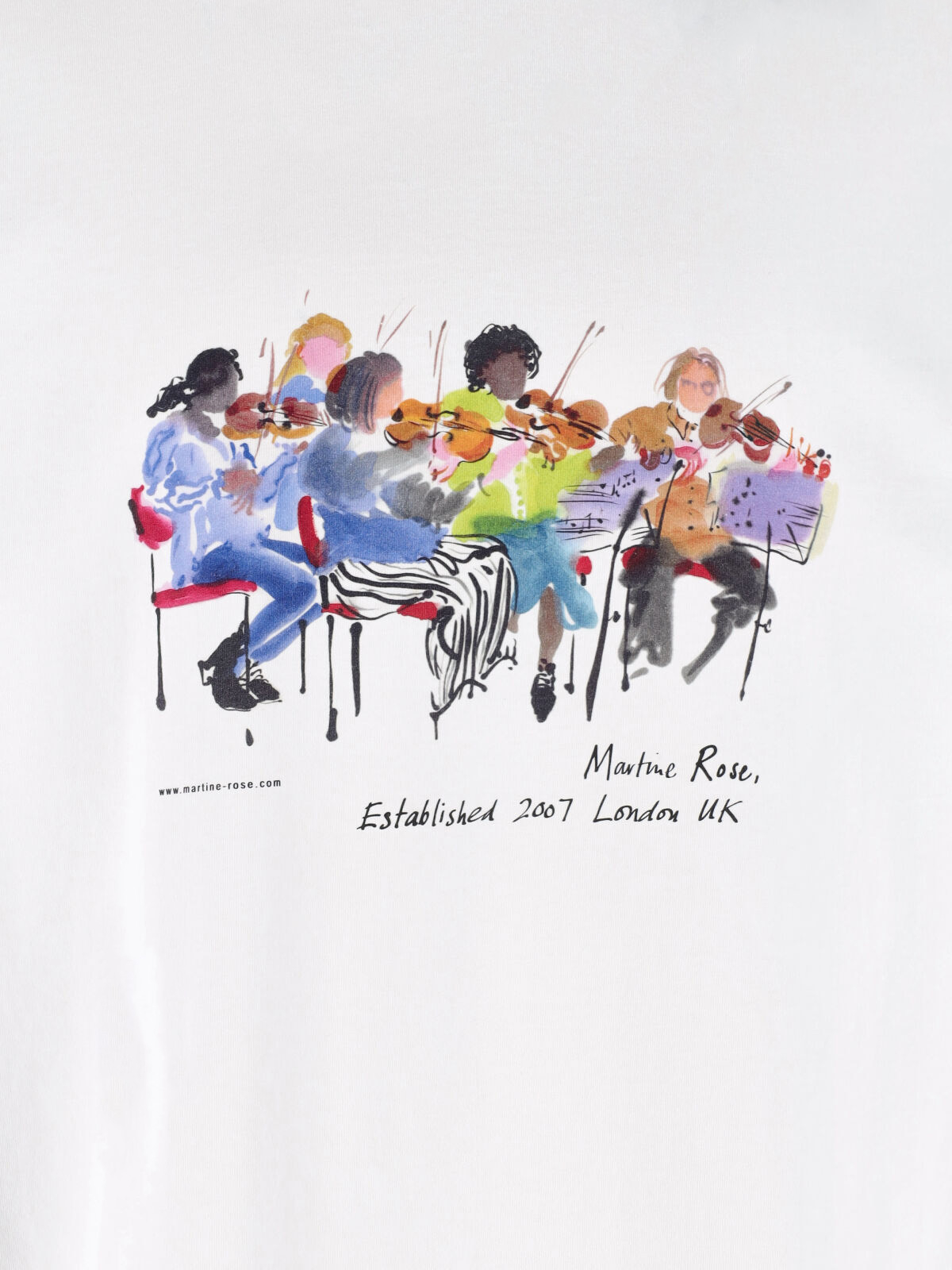 [Martine Rose] T-shirts Short Sleeve SS26 621JE06000OWHT